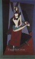 Blanquita Suarez with fan 1917 cubism Pablo Picasso